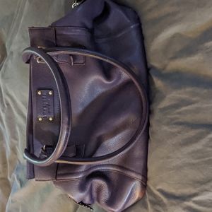 Purple kate spade shoulder bag